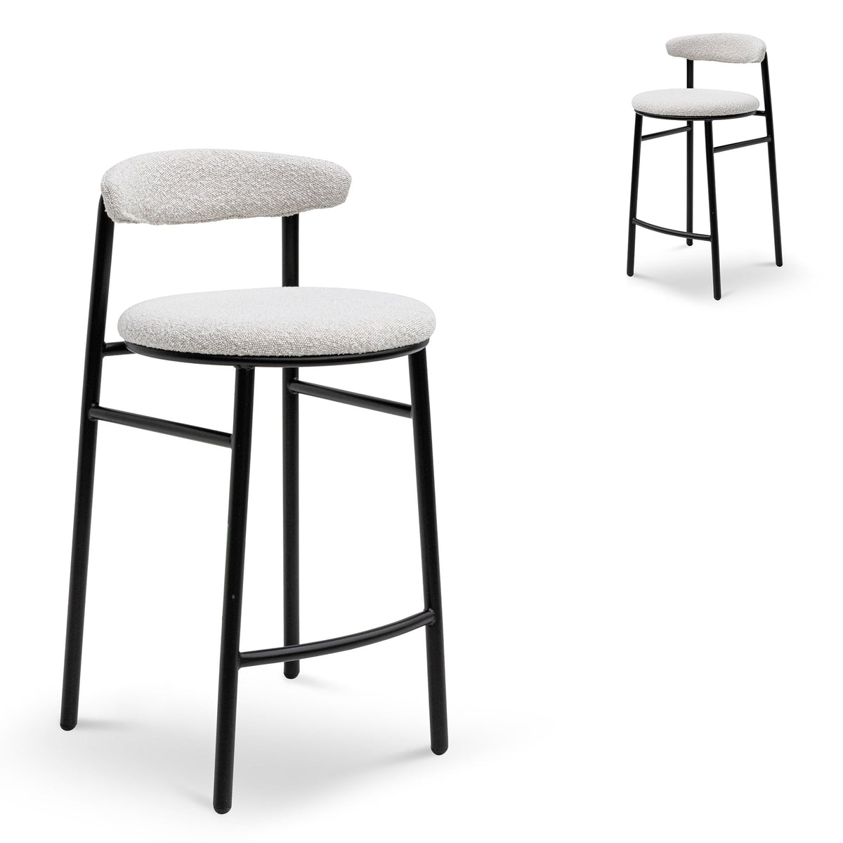 Topham 65cm Bar Stool (Set of 2)