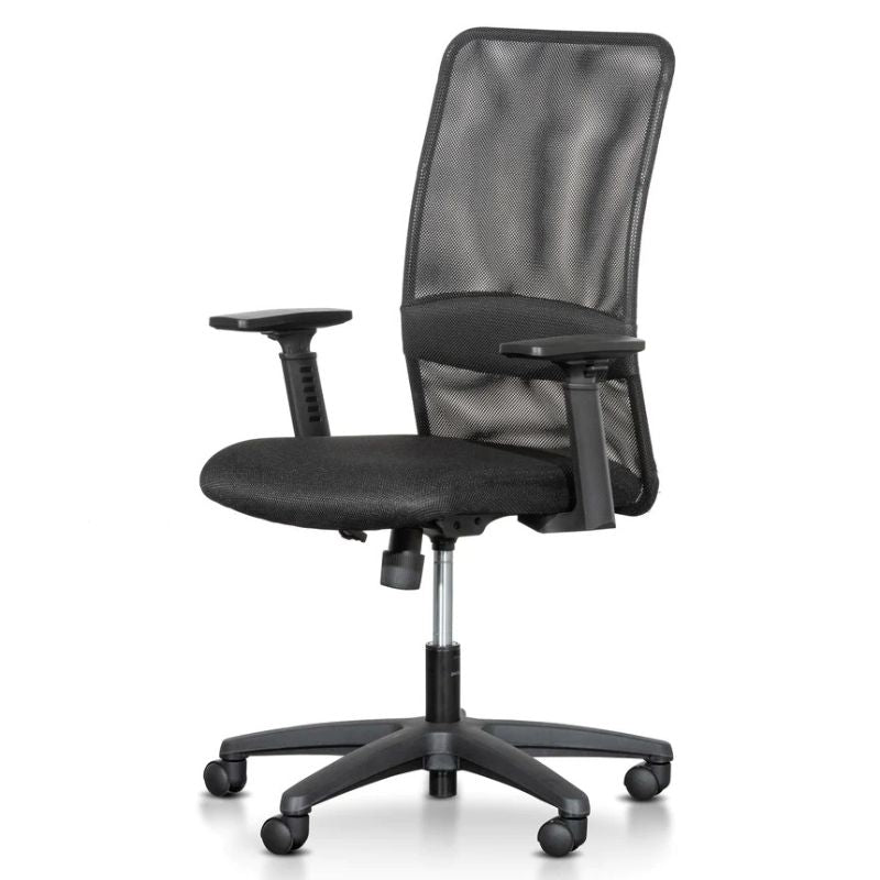 Beaufort Mesh Office Chair Black Angle