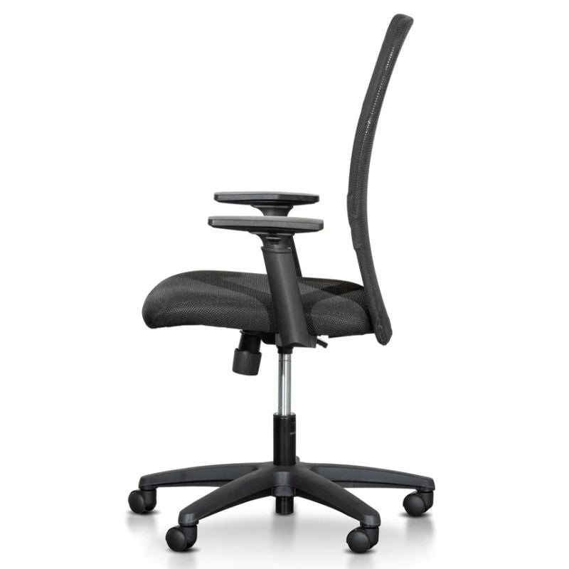 Beaufort Mesh Office Chair Black Side