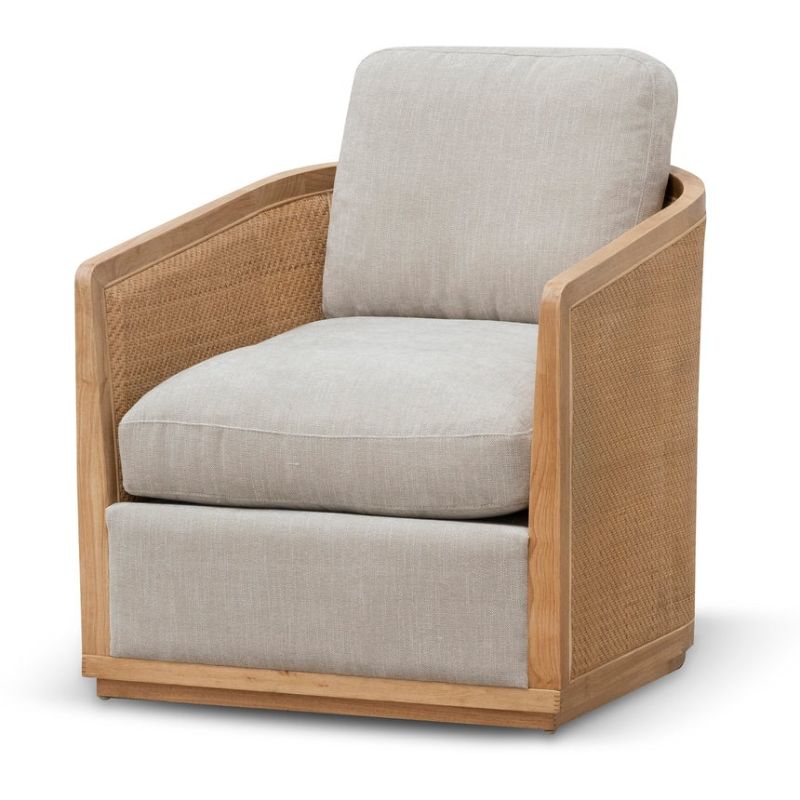 Belmont Wooden Armchair Angle