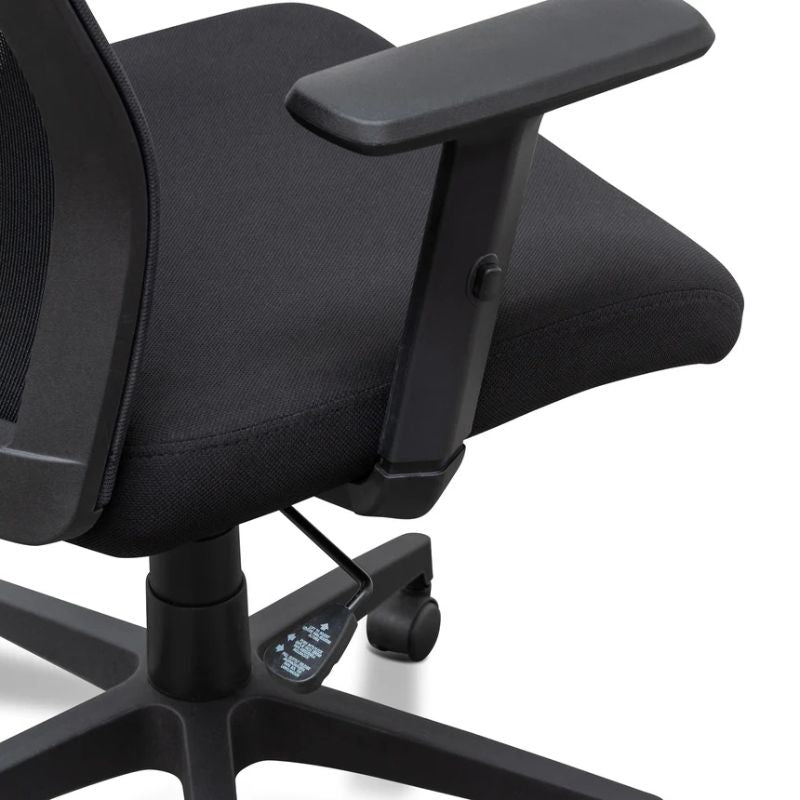 Bexley Mesh Office Chair Full Black Handle