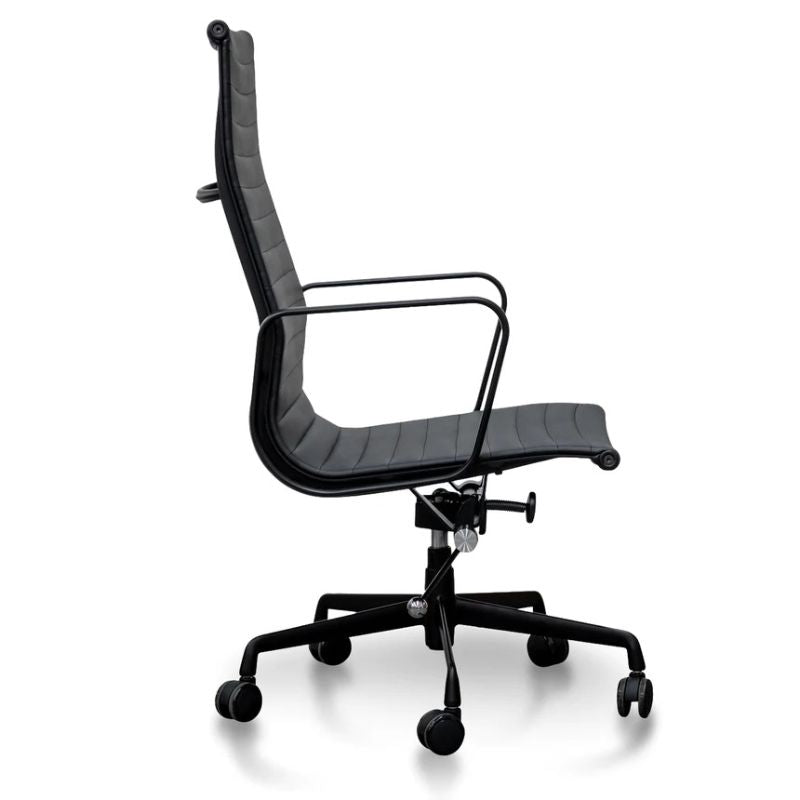 Blackthorn Executive Leather Office Chair Side