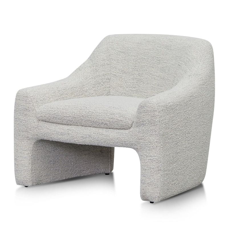 Bloomfield Fabric Armchair Fog Grey Angle