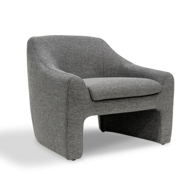 Bloomfield Fabric Armchair Graphite Grey Right Angle