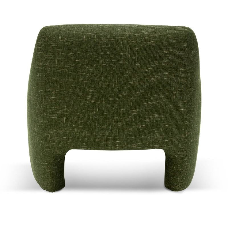 Bloomfield Fabric Armchair Khaki Green Back Side