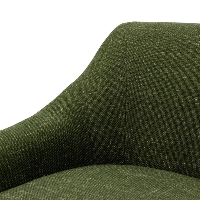 Bloomfield Fabric Armchair Khaki Green Close
