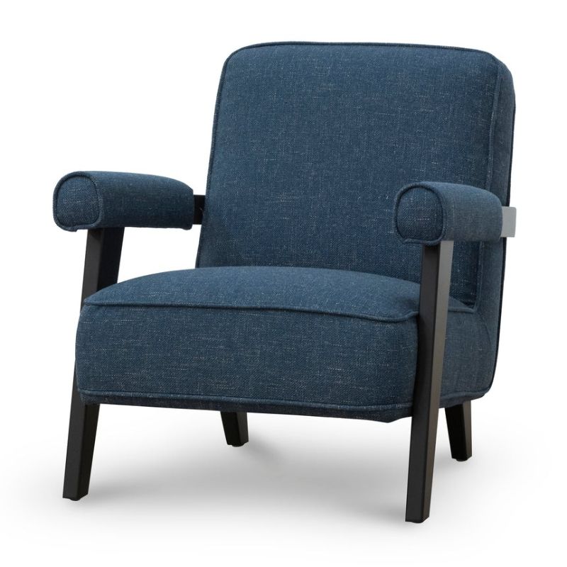 Bluebell Arm Chair Dark Blue