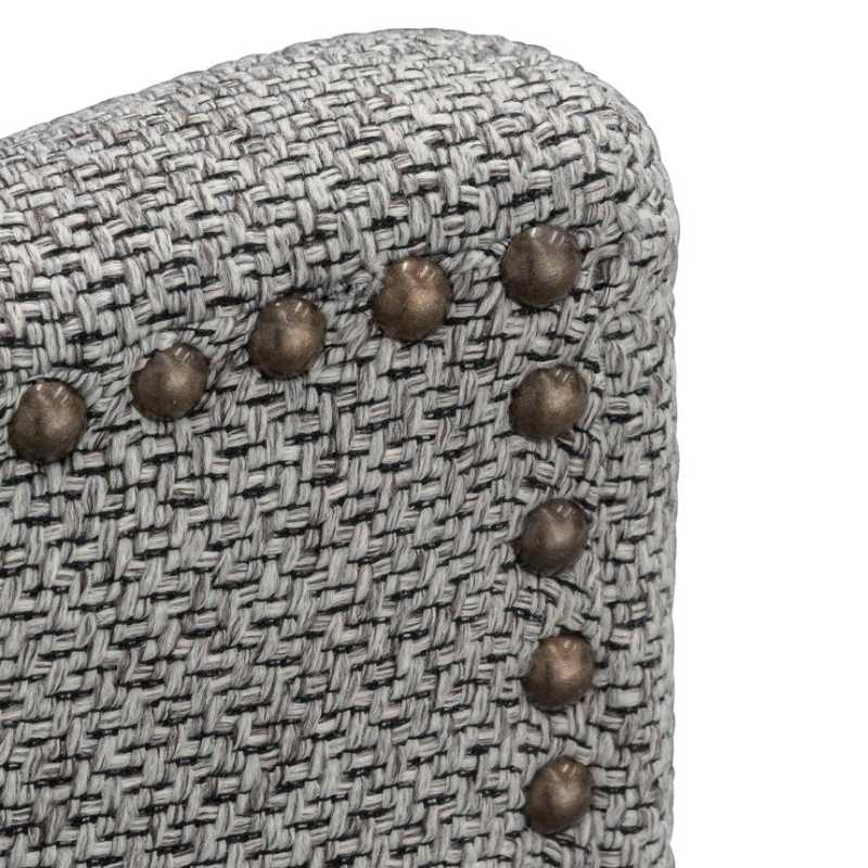 Bluewater Wingback Lounge Chair Charcoal Foam Cover View