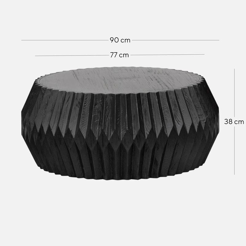 Bluff 90CM Wooden Coffee Table Specifications