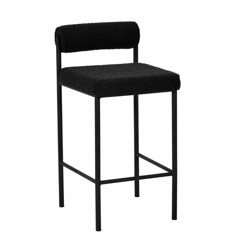 Braxton 65CM Bar Stool Black Angle View