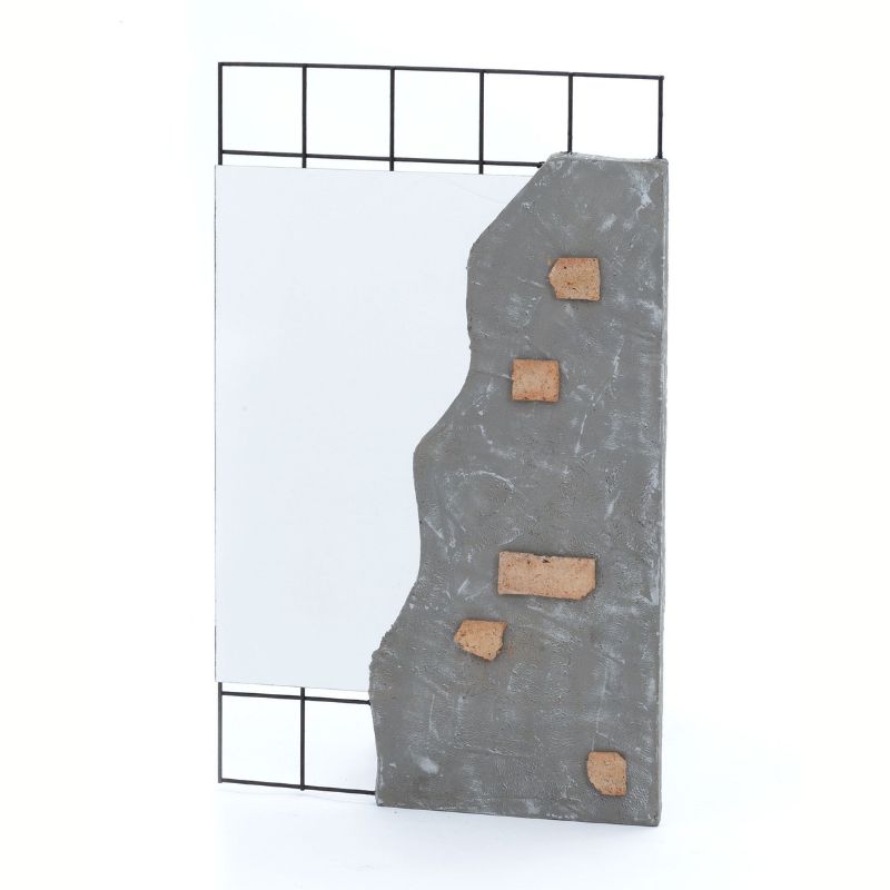 Brickon Metal Wall Mirror Small