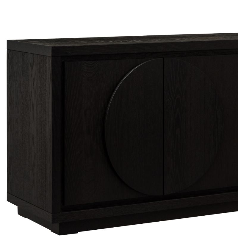Browning 200C Buffet Unit Textured Espresso Black Left Side View