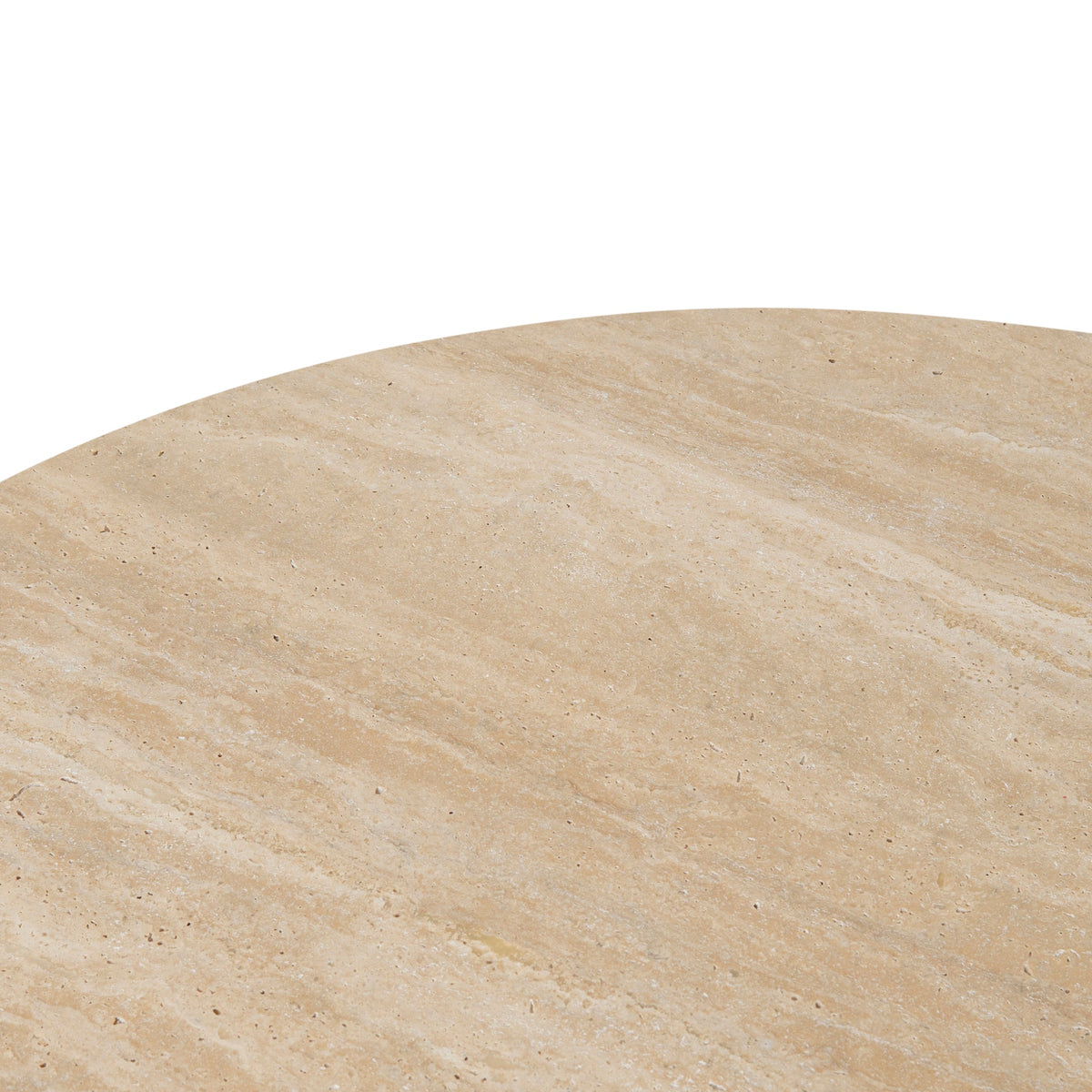 Stoneland 120cm Oval Travertine Coffee Table