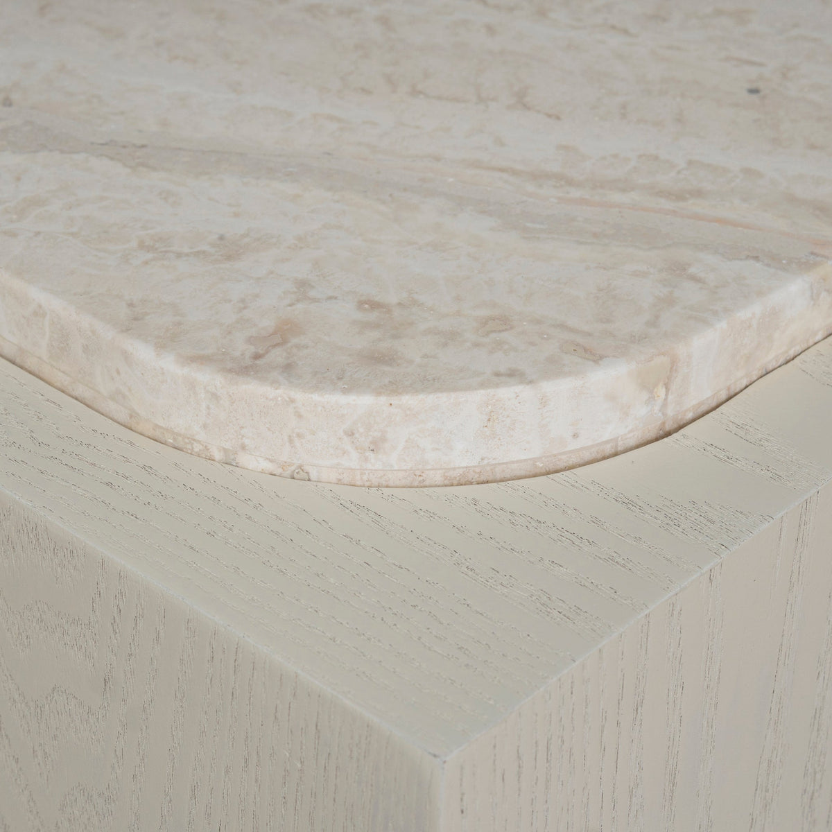 Stockland 126cm Travertine Coffee Table