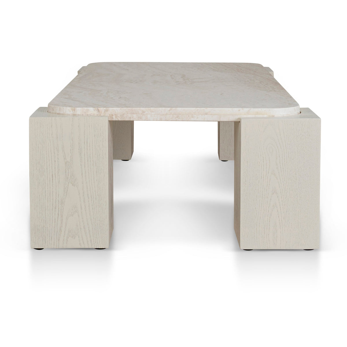 Stockland 126cm Travertine Coffee Table