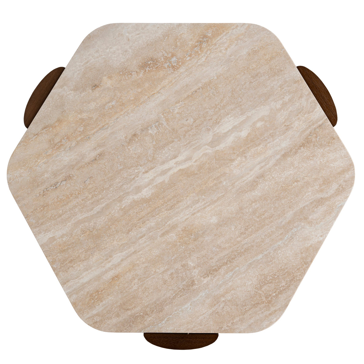 Ickenham 100cm Travertine Coffee Table