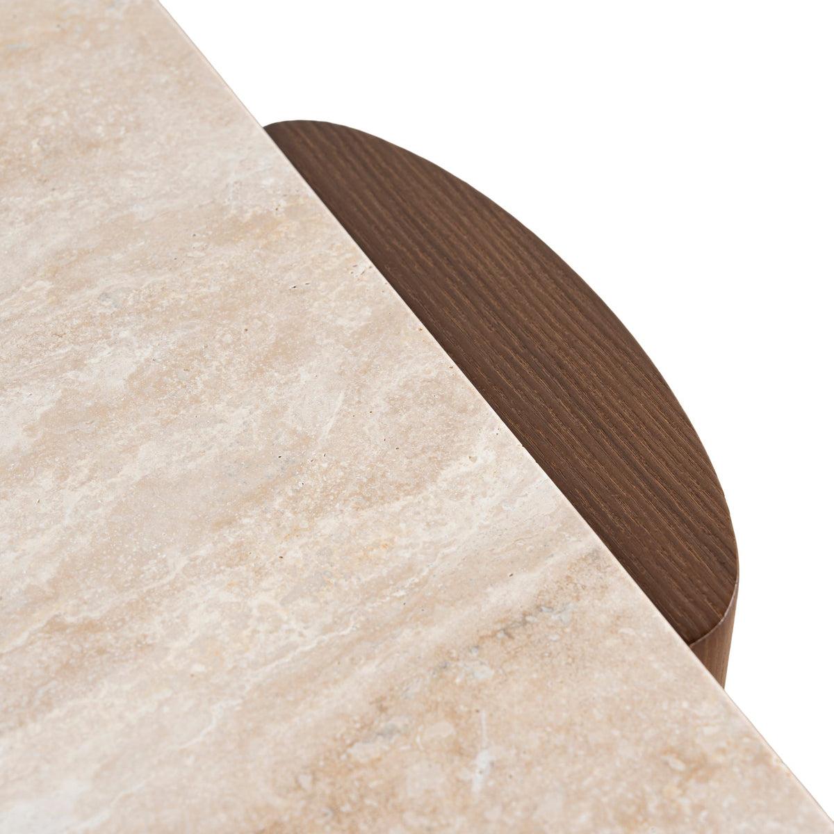 Ickenham 100cm Travertine Coffee Table