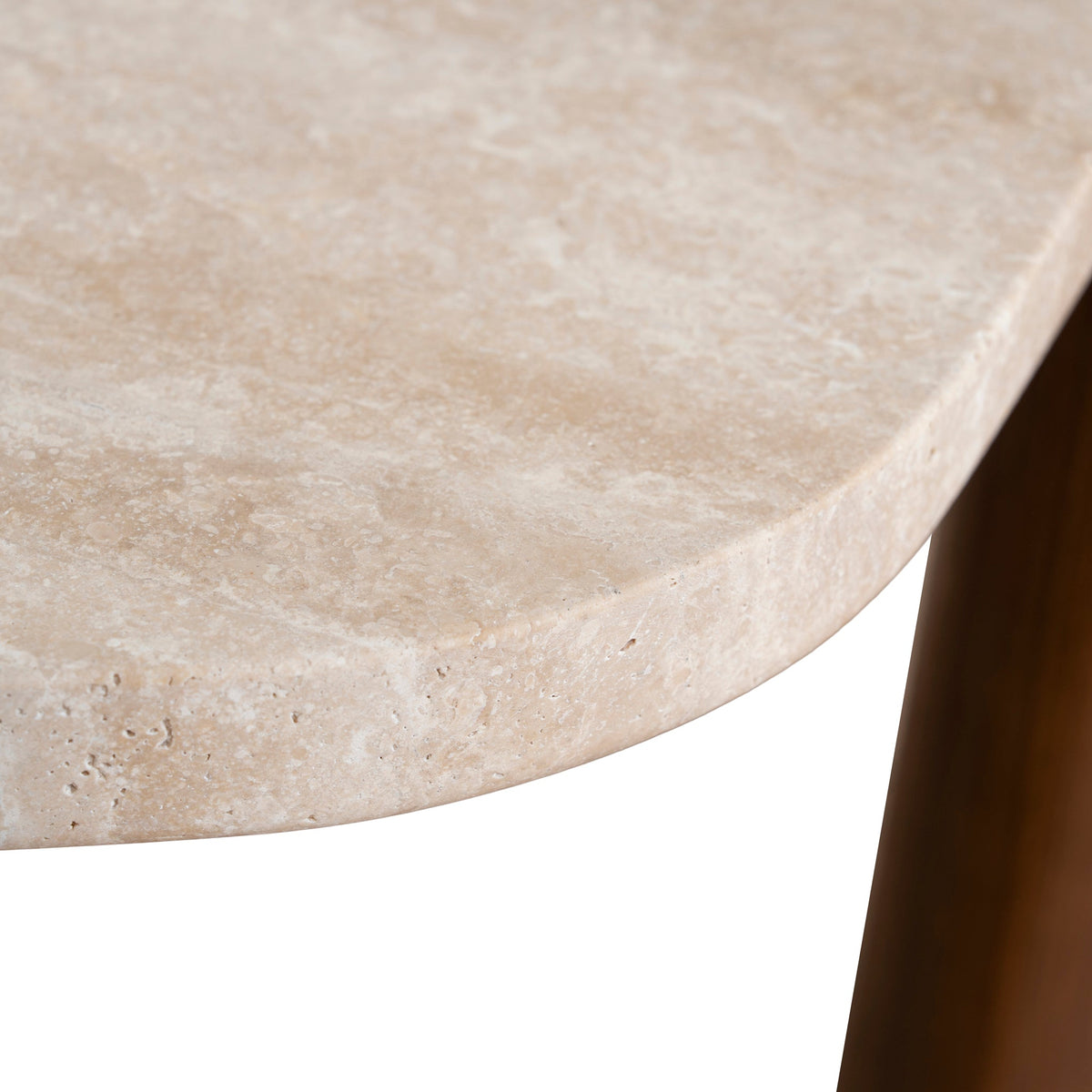 Ickenham 100cm Travertine Coffee Table