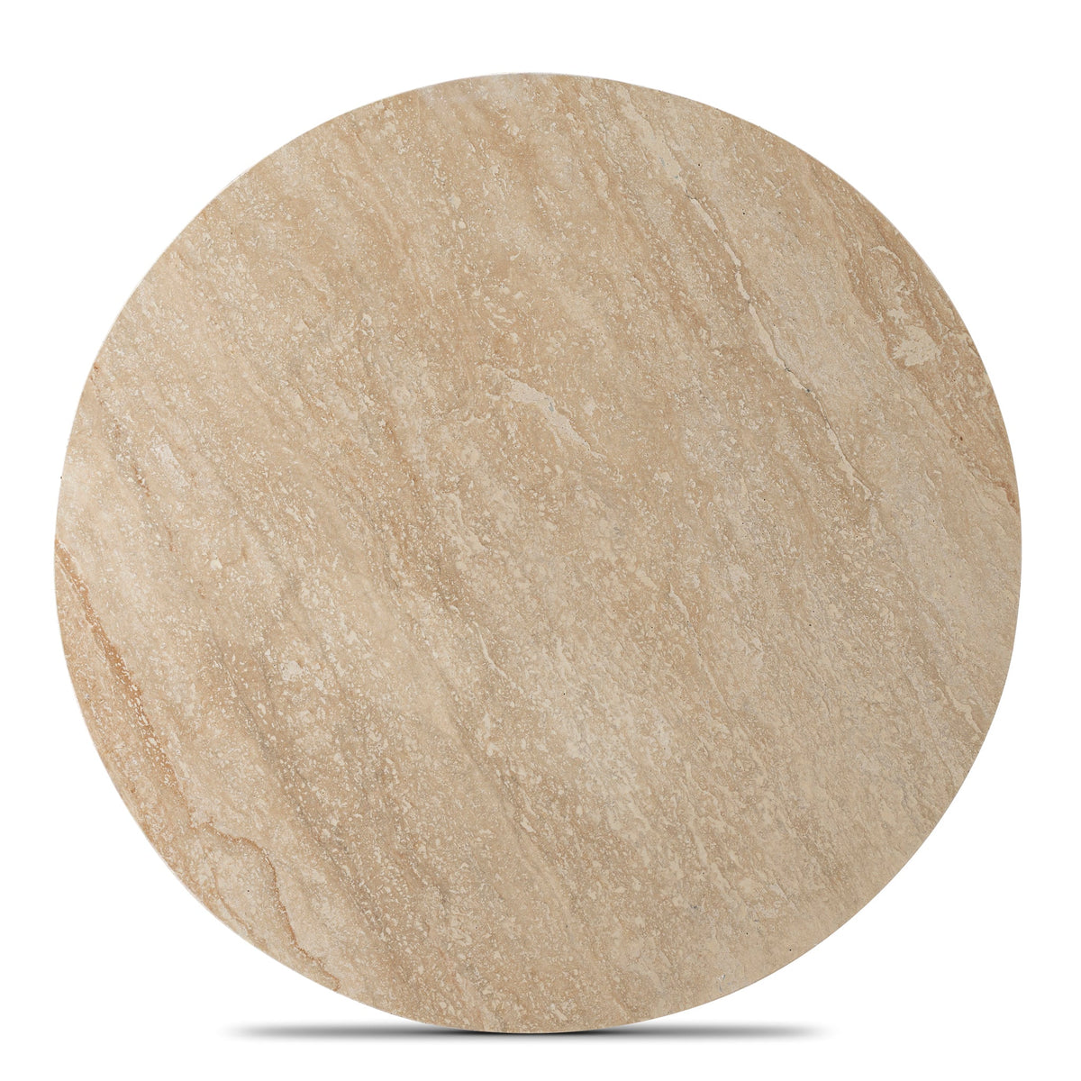 Ketteringham 100cm Round Travertine Coffee Table