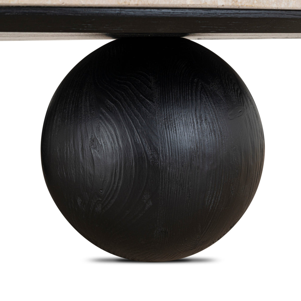 Ketteringham 100cm Round Travertine Coffee Table