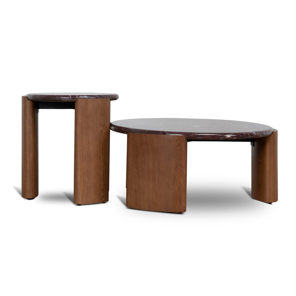 Shawmore Nested Marble Coffee Table