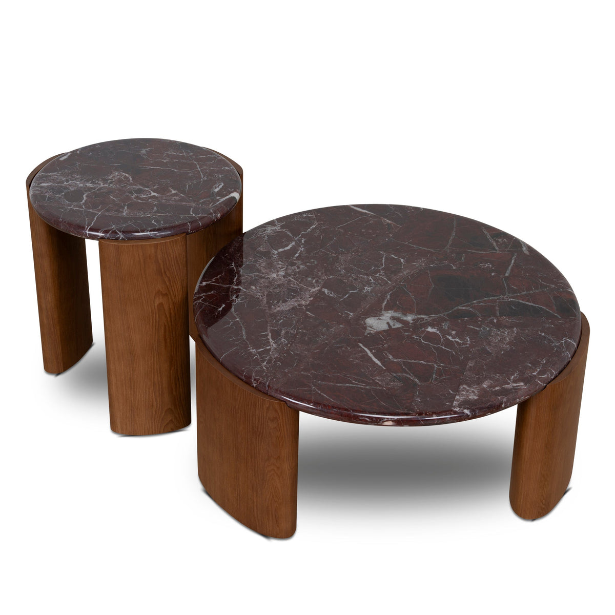 Shawmore Nested Marble Coffee Table