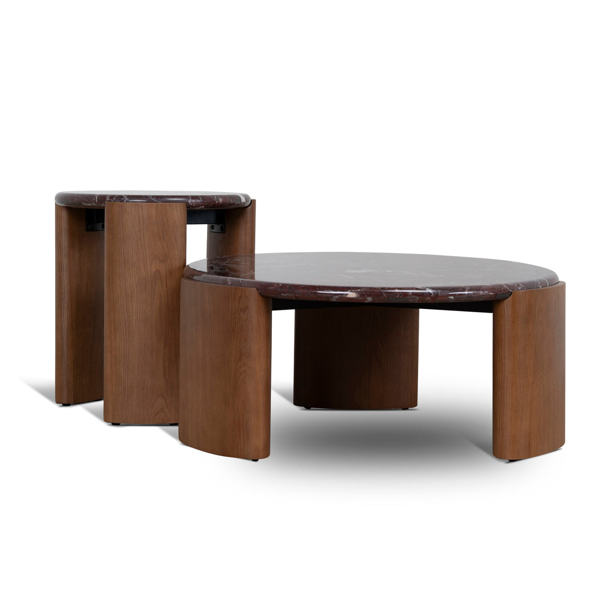 Shawmore Nested Marble Coffee Table