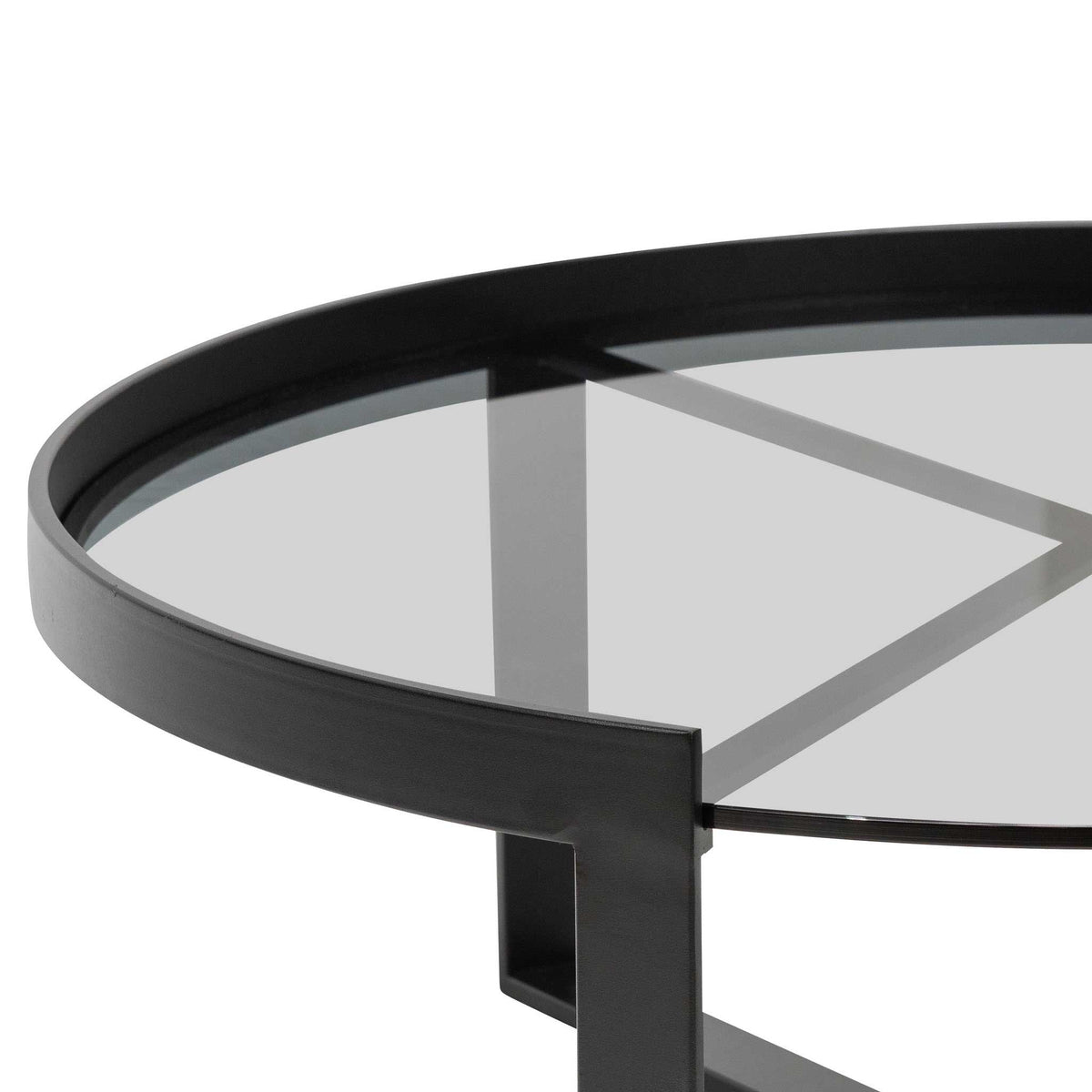 Kingscombe 90cm Glass Coffee Table