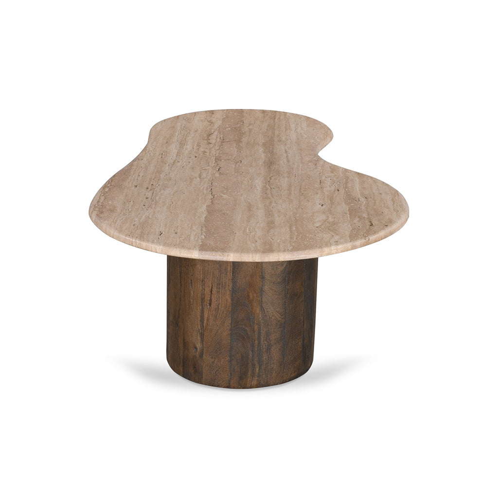Saltash 120cm Travertine Coffee Table