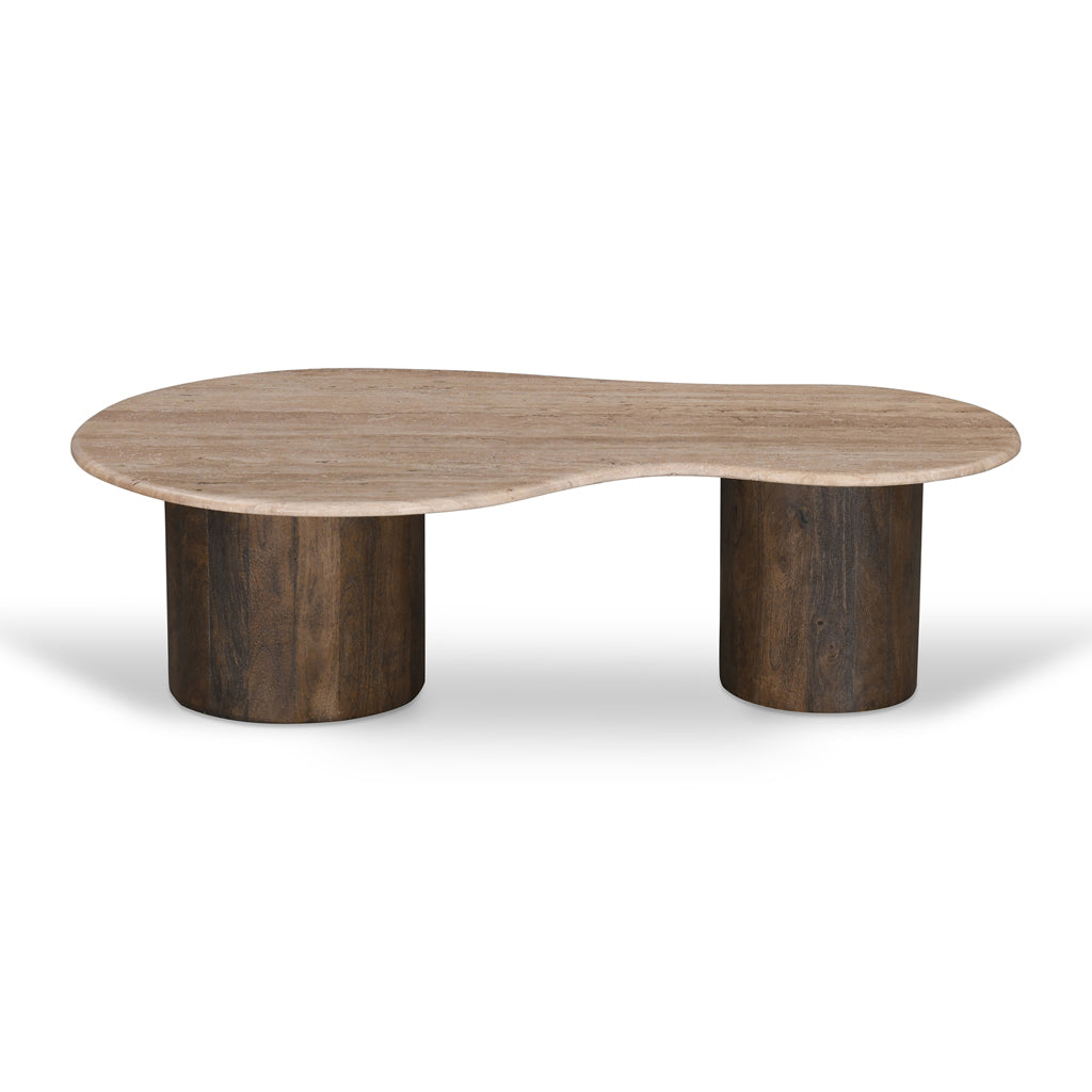Saltash 120cm Travertine Coffee Table
