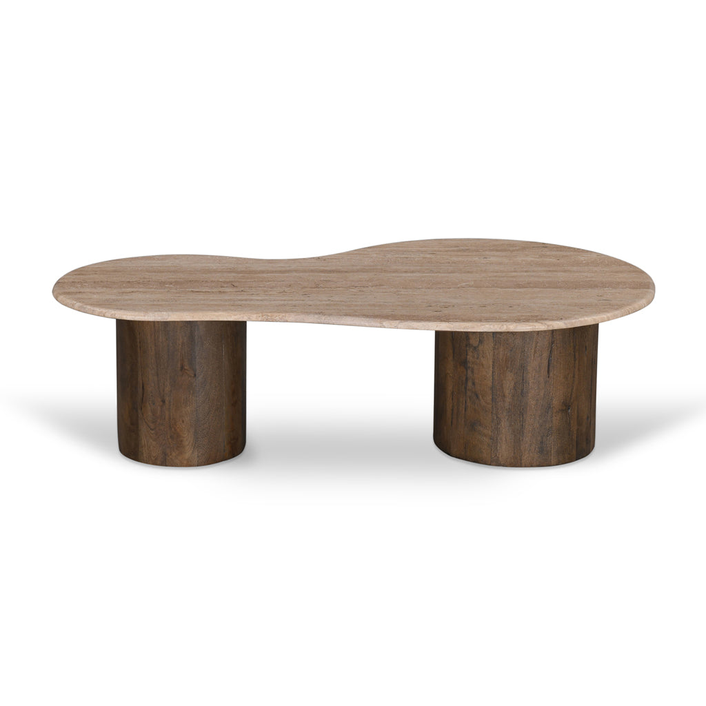 Saltash 120cm Travertine Coffee Table