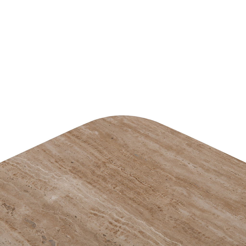 Yewstone 90cm Travertine Coffee Table