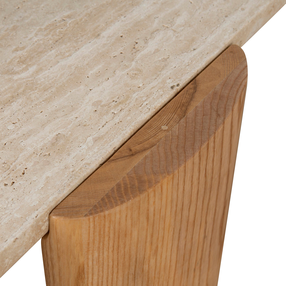 Ickenham 100cm Travertine Coffee Table