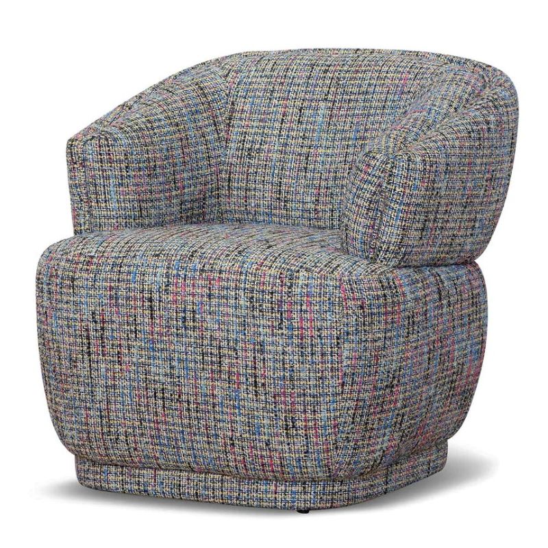 Caldwell Arm Chair Multicolour Angle