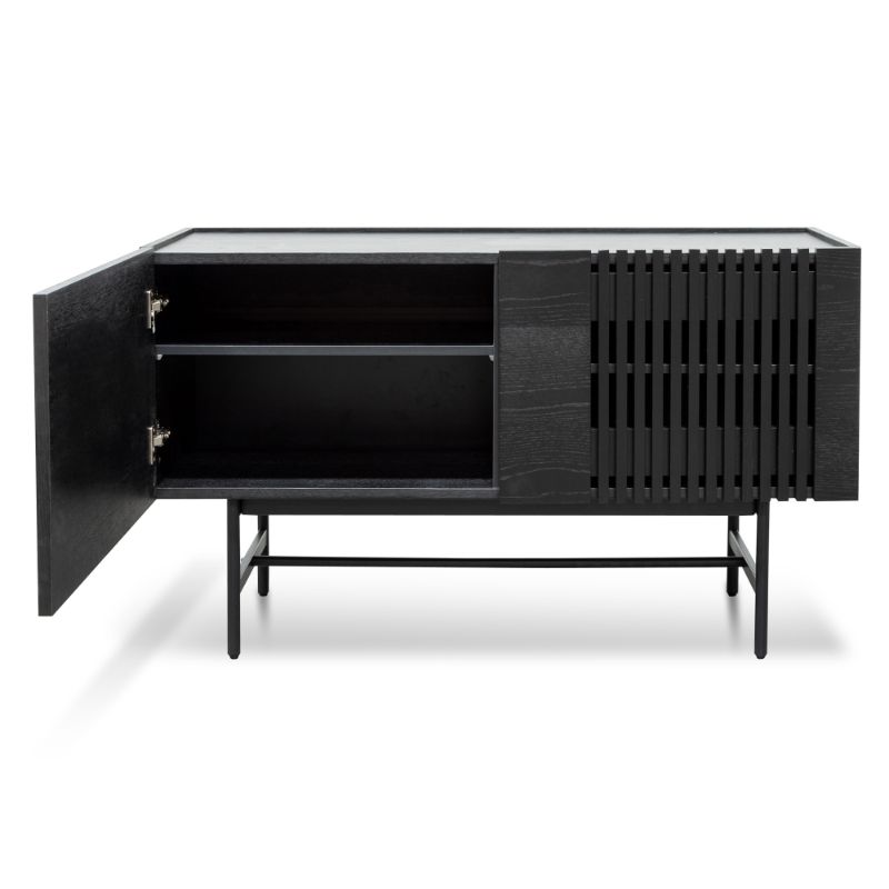 Calibre Furniture Template Full Black Left Drawer