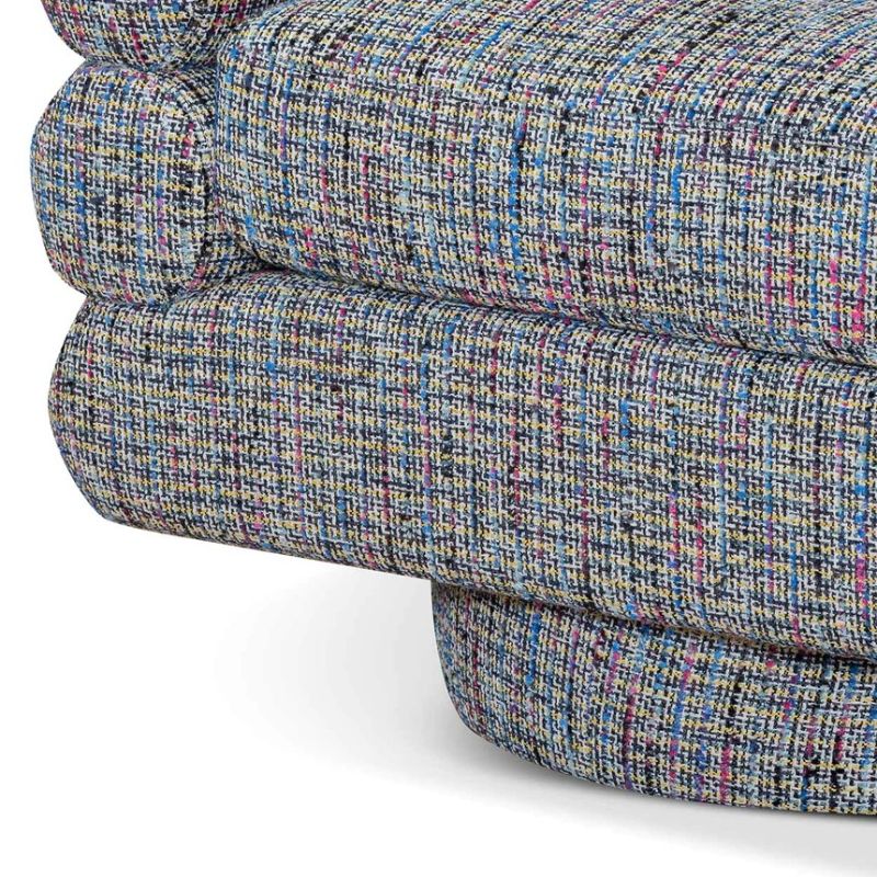 Calypso Fabric Armchair Bottom Base