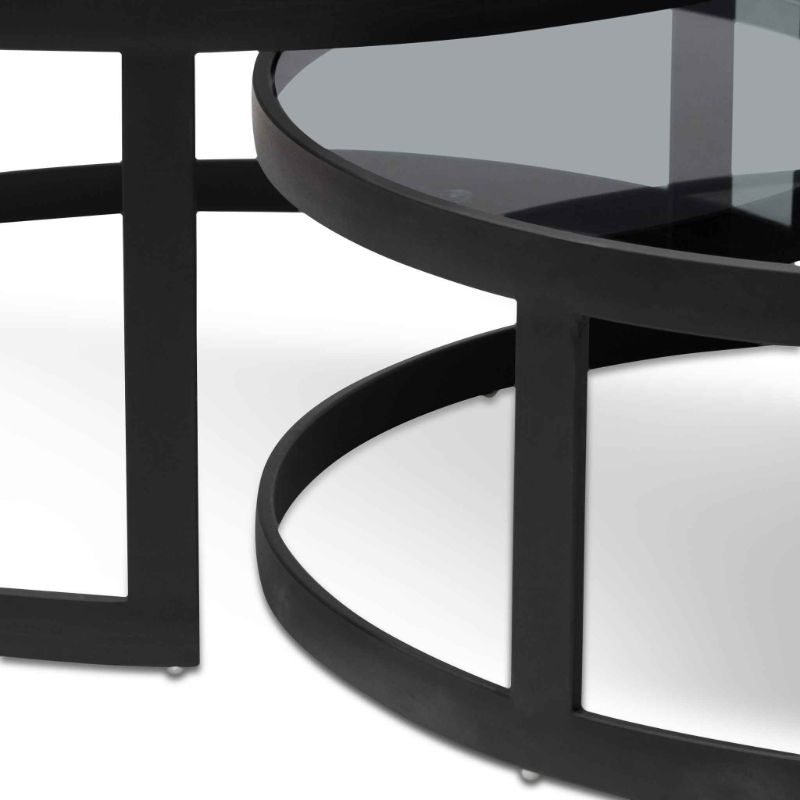 Camden Nested Glass Coffee Table Black Base Outdoor Living Essentials camden-nested-glass-coffee-table-black-base-outdoor-living-essentials