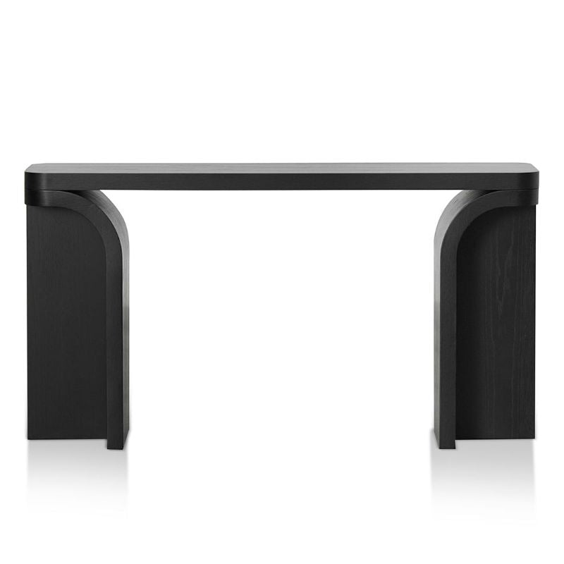 Chesapeake 150CM Console Table Black Front View