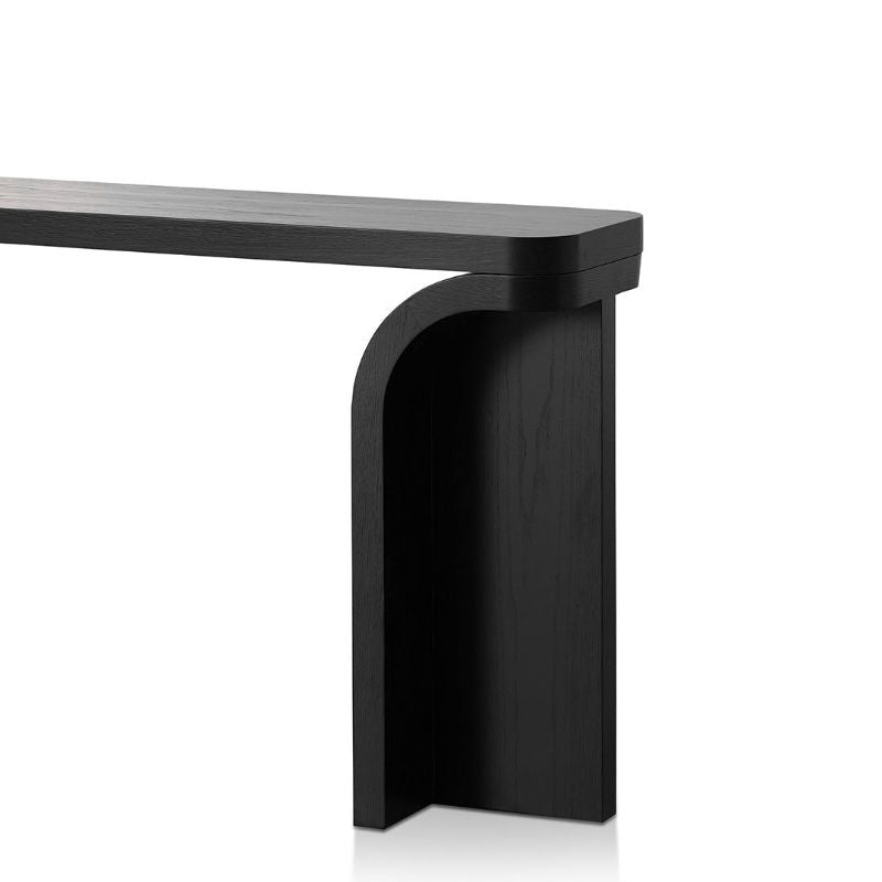 Chesapeake 150CM Console Table Black Right Side View