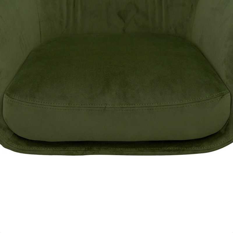 Clarington Fabric Armchair Juniper Green Seat View