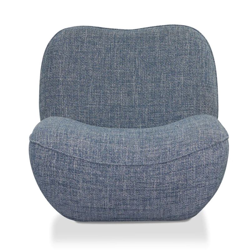 Cobalt Lounge Chair Moss Blue Front