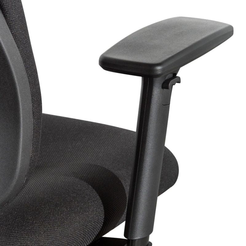 Conroy High Back Fabric Office Chair Black Handle