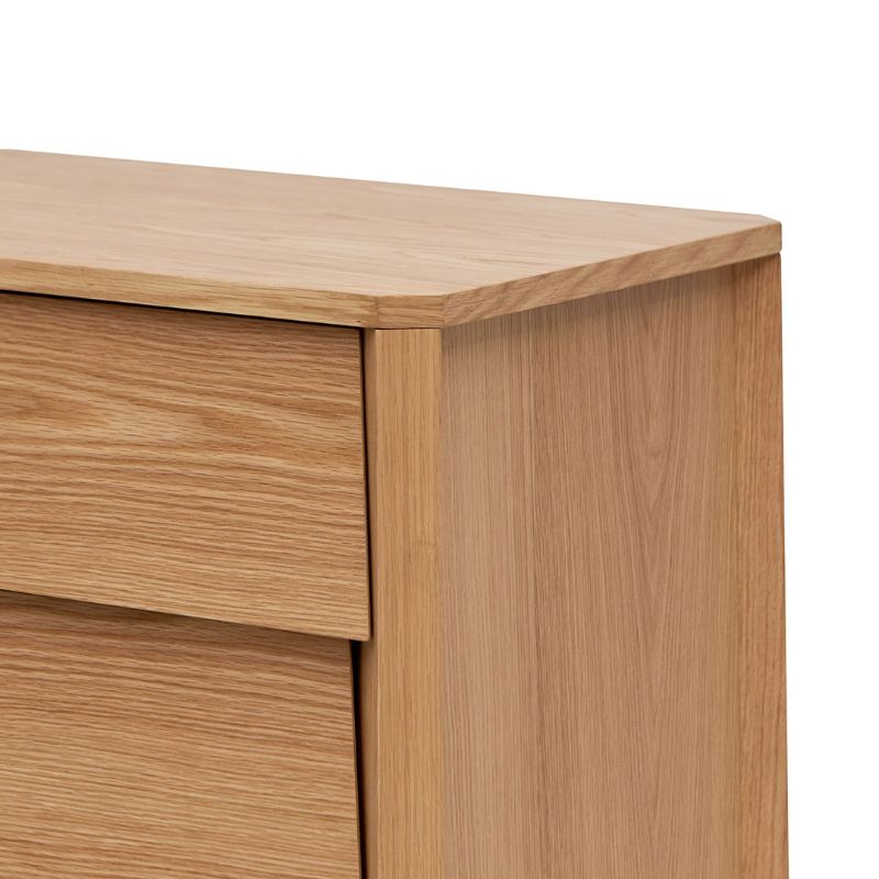 Cumberland 3 Drawers Dresser Unit Natural Right Side View