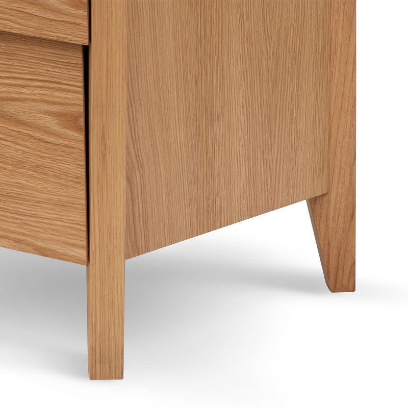 Cumberland 3 Drawers Dresser Unit Natural legs