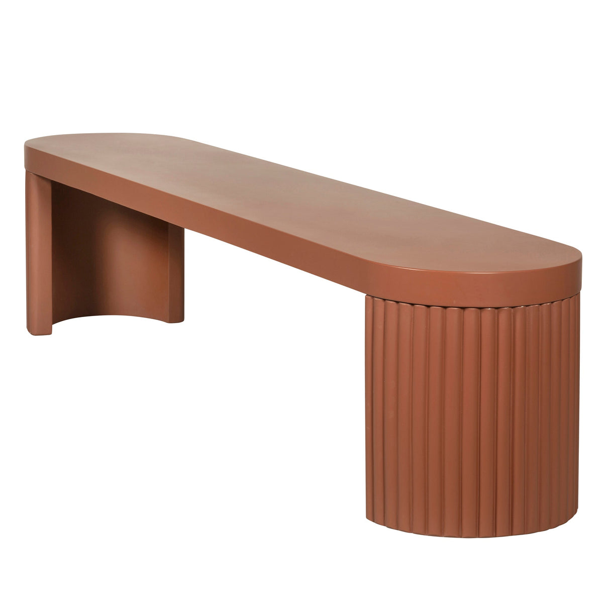 Solham 200cm Concrete Bench