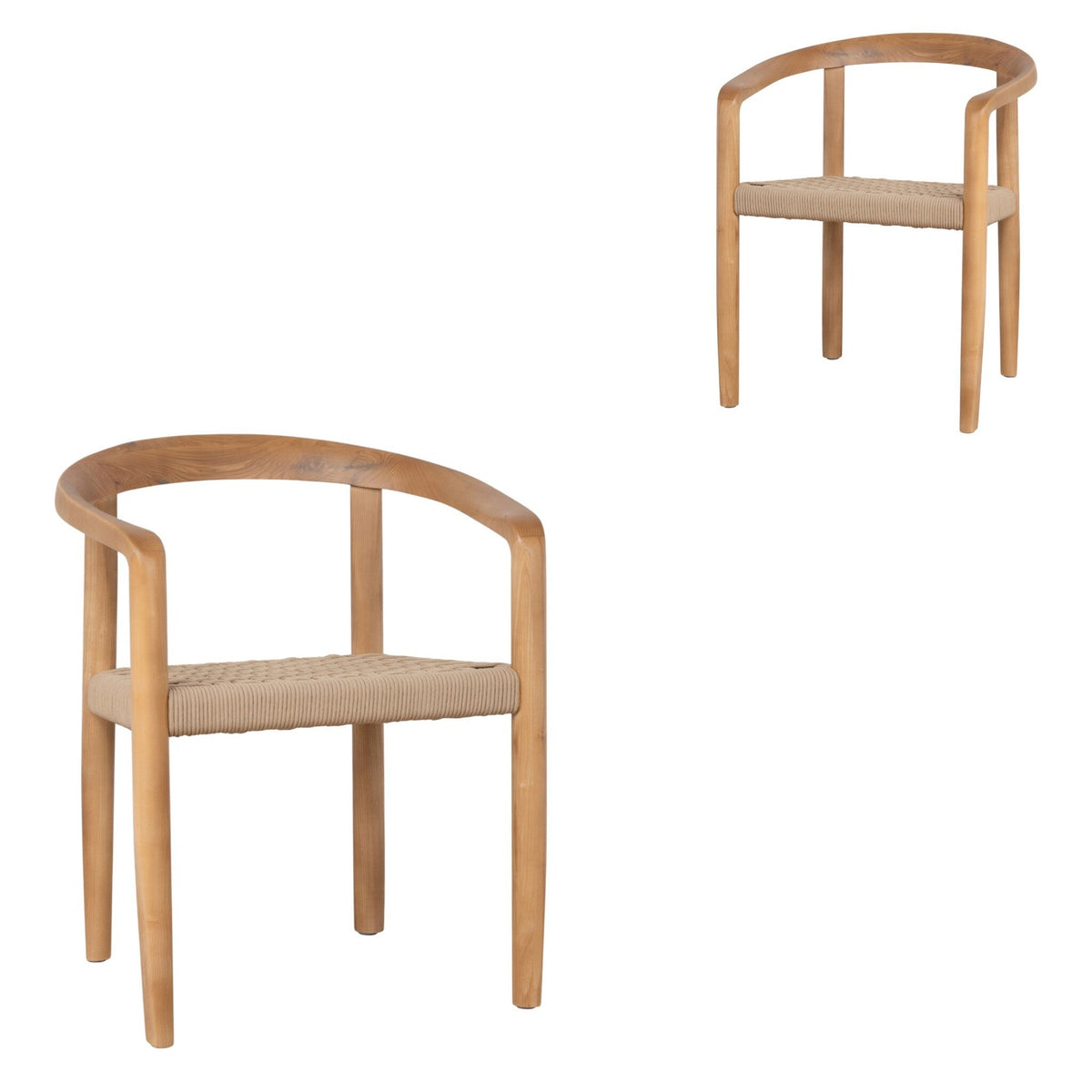 Oxview Natural Dining Chair (Set of 2)