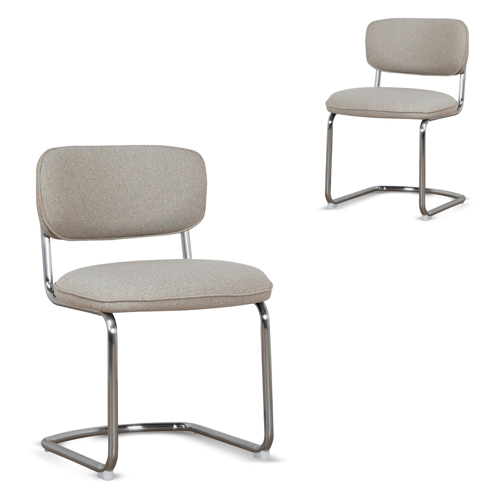 Mountmore Chrome Dining Chair (Set of 2)