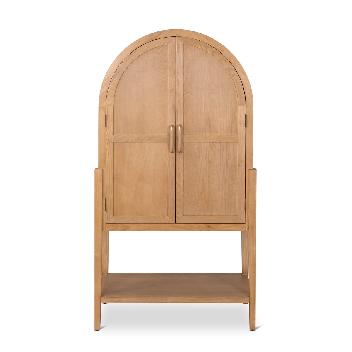Pinemere 183cm Curve Cabinet