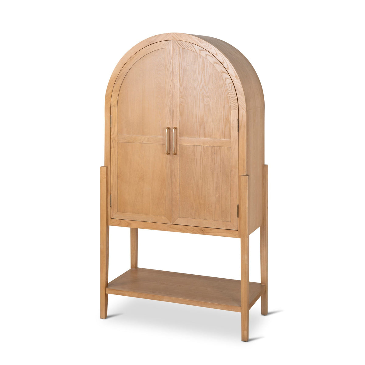 Pinemere 183cm Curve Cabinet