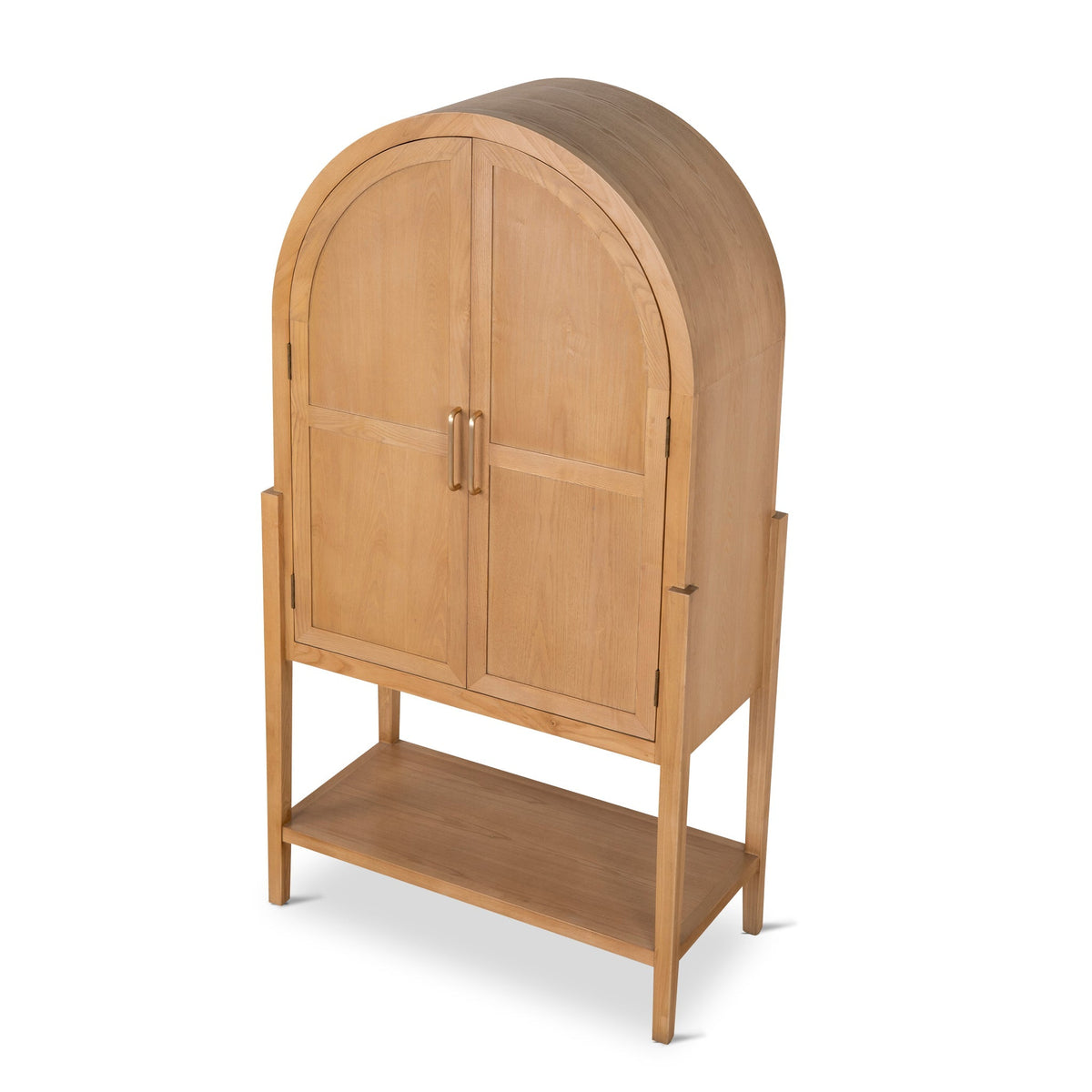 Pinemere 183cm Curve Cabinet